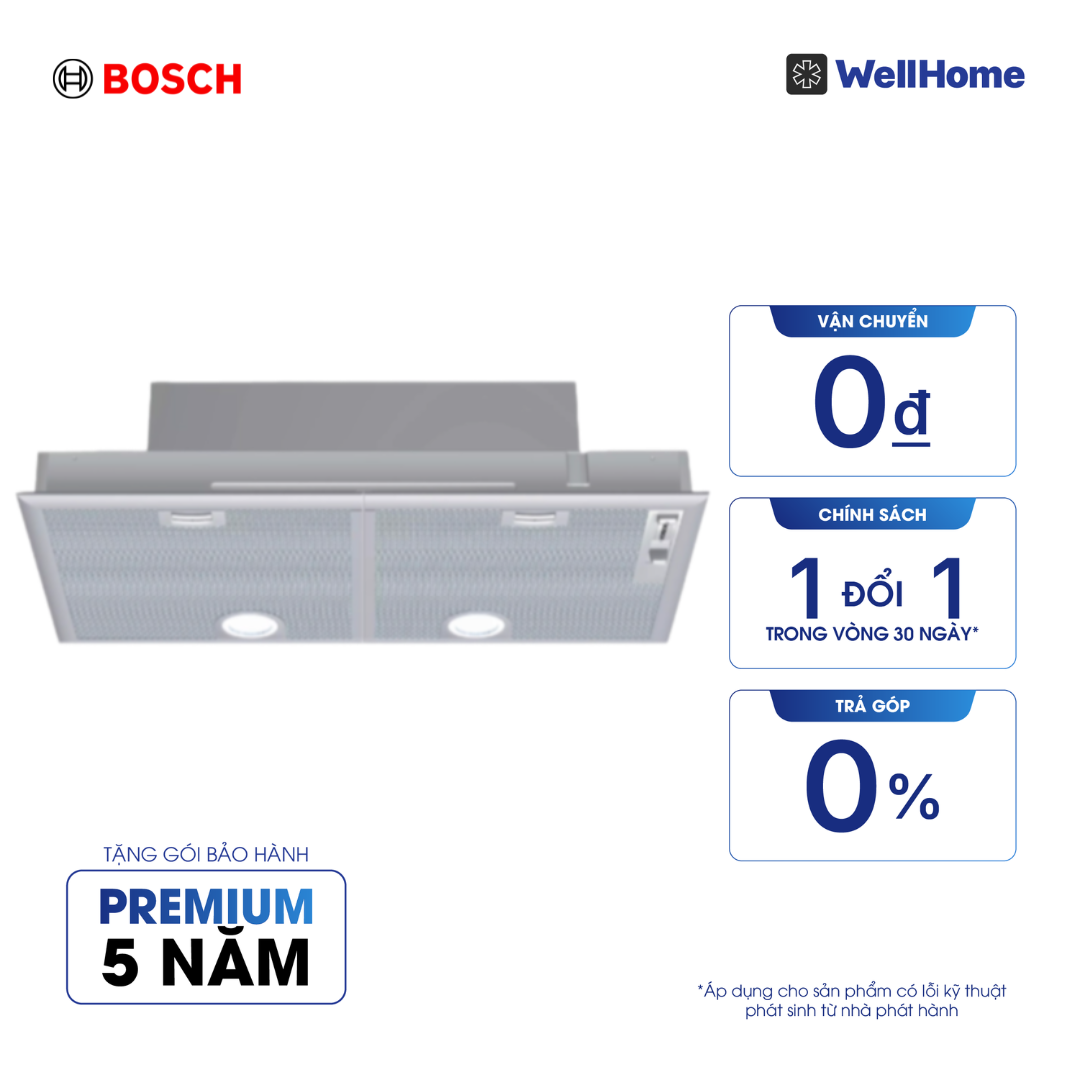  Máy hút mùi âm tủ Bosch DHL755BL - Series 4 (70cm) 