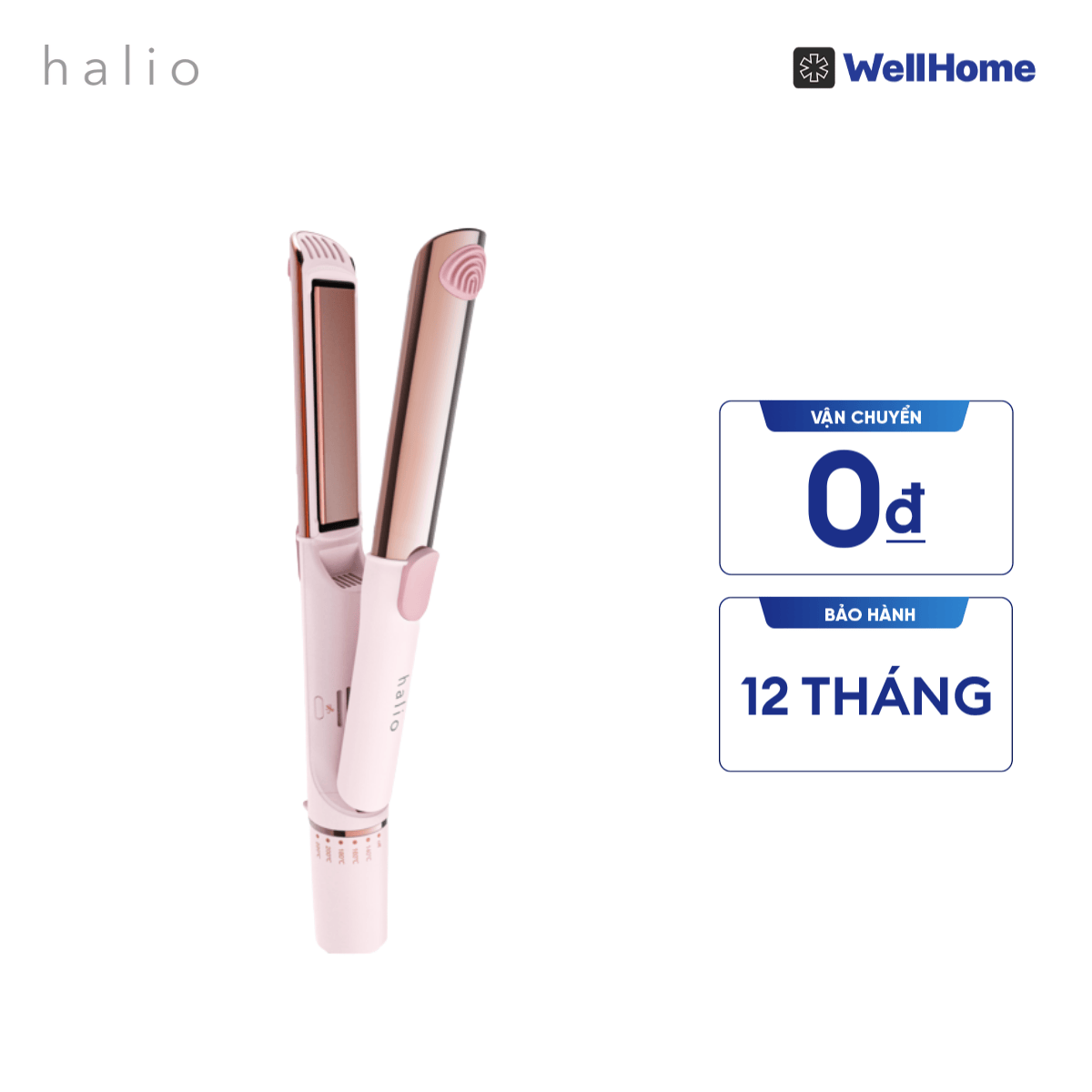  Máy tạo kiểu Halio 2 in 1 Airplus Hair Styler 