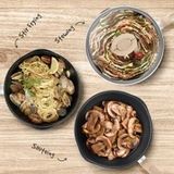  Chảo nồi có nắp đa năng 3 trong 1 - 22cm, vanilla (vàng nhạt) 