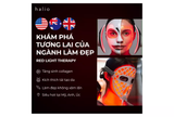  Mặt nạ ánh sáng sinh học Halio PureGlow Ultralite Silicone LED Face Mask 