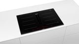  Bếp từ kết hợp hút mùi Bosch PXX875D67E - Series 8 