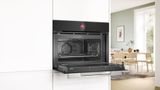  Lò nướng âm tủ kết hợp chức năng vi sóng Bosch 45L CMG7241B1 - Series 8 (màu đen) 