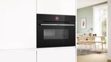  Lò nướng âm tủ kết hợp chức năng vi sóng Bosch 45L CMG7241B1 - Series 8 (màu đen) 