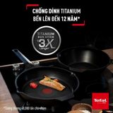  Chảo đúc cao cấp sâu lồng Tefal Robusto có miệng rót 28cm 