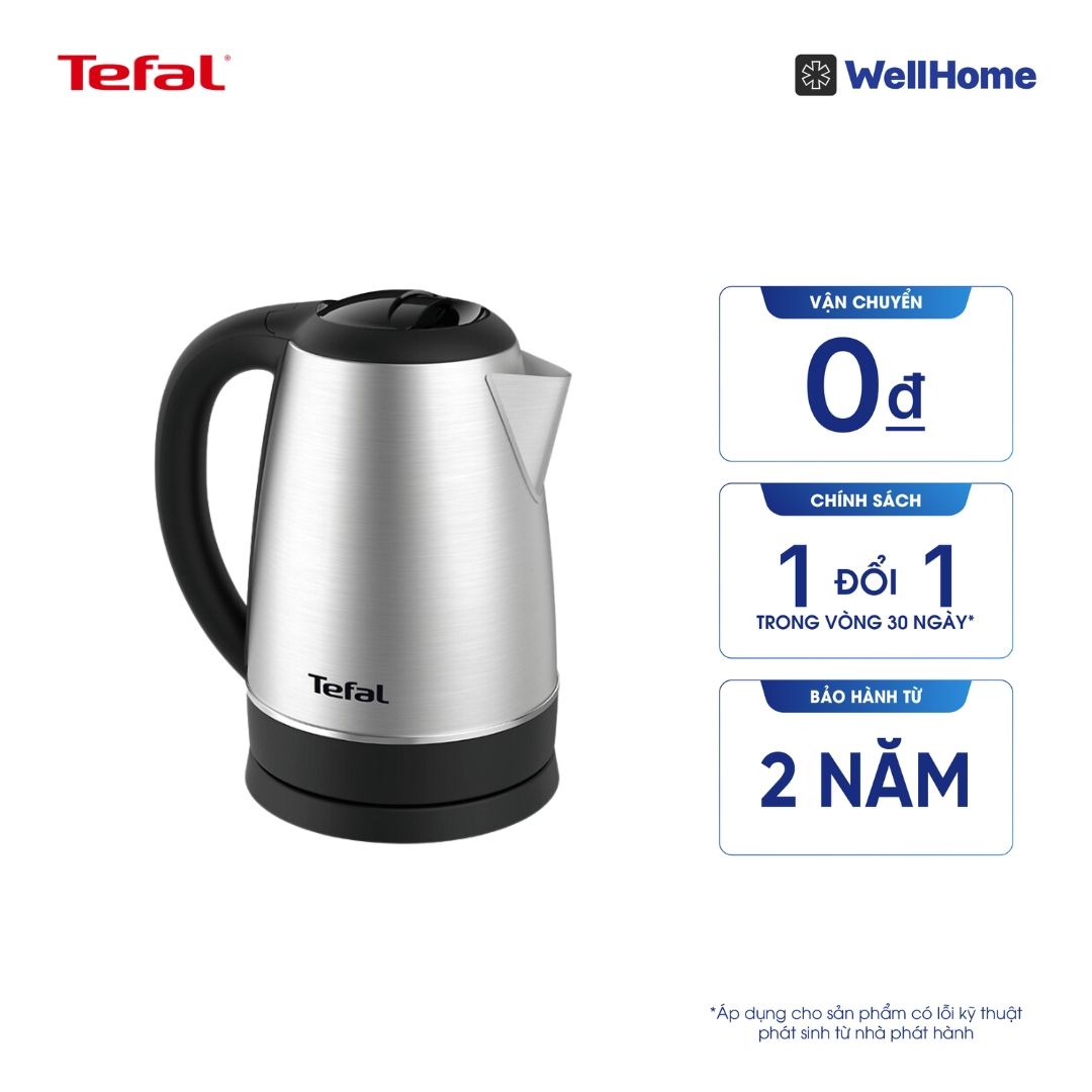 Bình đun siêu tốc Tefal KI800D68 - 1.7L - inox 