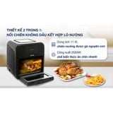  Nồi chiên không dầu Tefal 9 trong 1 Easy fry Oven Grill FW501815 