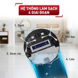  Robot hút bụi lau nhà thông minh Tefal RG7865WH S120i - Đen 