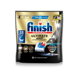  Viên rửa bát Finish Quantum Ultimate Plus túi 33 viên 