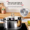  Bộ 3 nồi Tefal Duetto Plus (Quánh 16cm - 1.4L, Nồi 20cm - 2.8L, Nồi 24cm - 4.9L) 