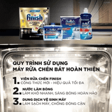  Viên rửa bát Finish Quantum Ultimate Plus túi 33 viên 
