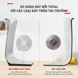  Bộ 3 nồi Tefal Duetto Plus (Quánh 16cm - 1.4L, Nồi 20cm - 2.8L, Nồi 24cm - 4.9L) 