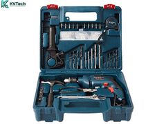 Khoan động lực Bosch GSB 600 (bộ set valy 100 món phụ kiện) 06011A03K1