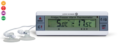 Thiết bị giám sát nhiệt độ tủ đông kĩ thuật số Ludwig 13040 (-40 °C ~ +70 °C, Độ phân dải: 0.1 °C, ±1 °C)