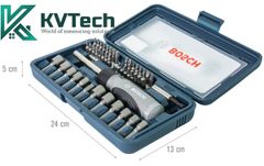 Bộ vít vặn đa năng BOSCH 46 chi tiết