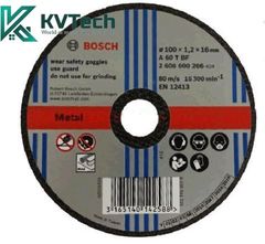 Đá cắt sắt BOSCH Đá cắt sắt 100x1.2x16mm (100x1.2x16mm)