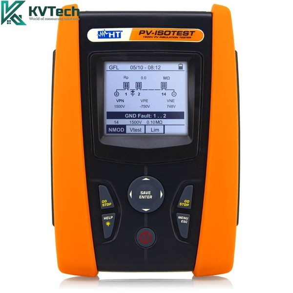 Thiết bị kiểm tra cách điện hệ thống PV  HT Instruments PV-ISOTEST (1500V, xác định vị trí lỗi chạm đất)