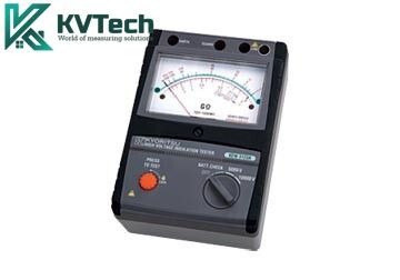 Đồng hồ đo điện trở cách điện, (Mêgôm mét),  KYORITSU 3121A, K3121A (2500V/100GΩ)
