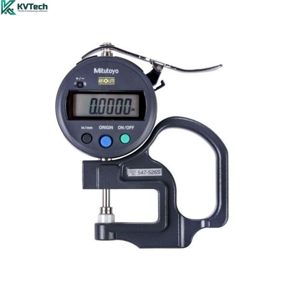 Đồng hồ đo độ dày vật liệu điện tử MITUTOYO 547-526S (0-12mm/ 0.0001 inch)
