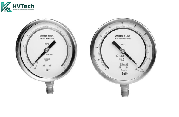 Áp kế mẫu kiểu cơ Leitenberger Type 01.17 pressure gauge