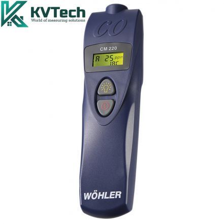 Máy đo Carbon Monoxide Wöhler  CM 220 ( 0 ~ 999 ppm)