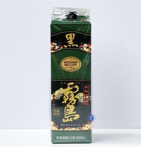  Rượu Kuro Kirishima Sake 25Oc Box 1.8L 