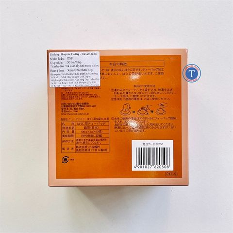  Trà Xanh Túi Lọc Osk Houjicha 50 Pack 