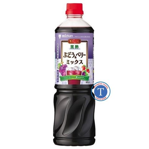  Dấm Nho & Việt Quất Mizkan Kurosu 1L 