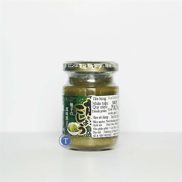 Sốt Tiêu & Quýt S&B Yuzu Kosho 80G – Tokyo Shop