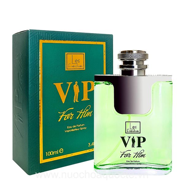 Nước Hoa Nam Les Frénchisés VIP FOR HIM 100ml (2 phiên bản mùi hương Hubert & Blunel)