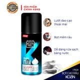 Kem Bọt cạo râu dưỡng ẩm và làm mềm da KOZIN 175gr