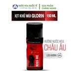 Xịt khử mùi nam nữ GLORIN 150ML hương nước hoa châu Âu