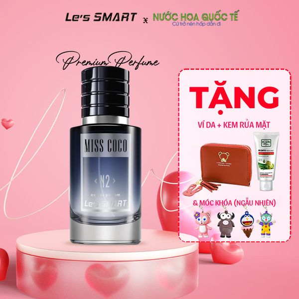Nước hoa nữ cao cấp Le's SMART MISS COCO N2 30ml (hương tương tự Coco Mademoiselle By Chanel)