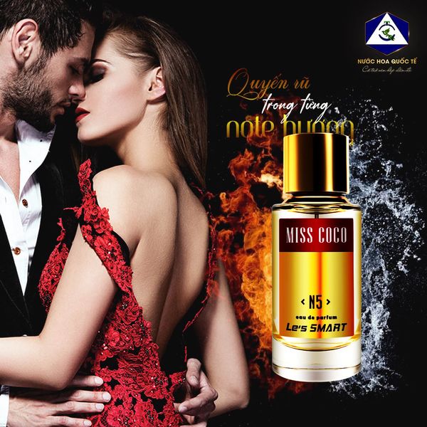 Nước hoa nữ cao cấp Le's SMART MISS COCO N5 50ml (hương tương tự Live Irrésistible by Givenchy)