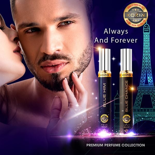 [GIẢM 50%] Nước hoa nam cao cấp KOZIN BLUE HIM 10ml