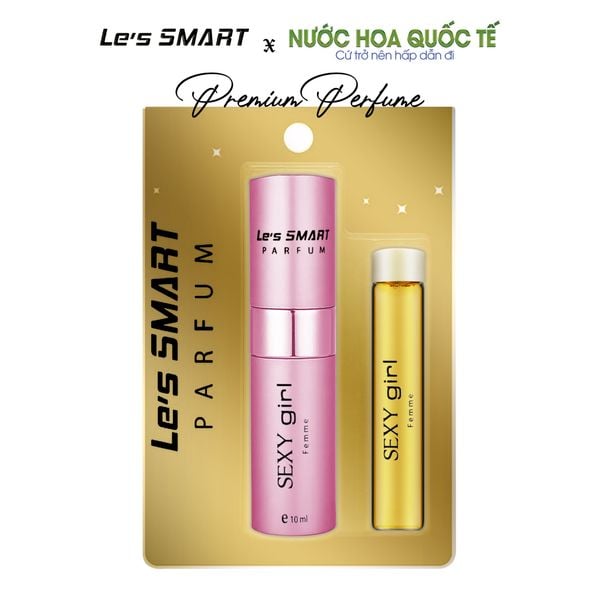 Nước hoa THỎI SON nữ cao cấp Le's SMART SEXY GIRL 10ml (hương tương tự DIOR)