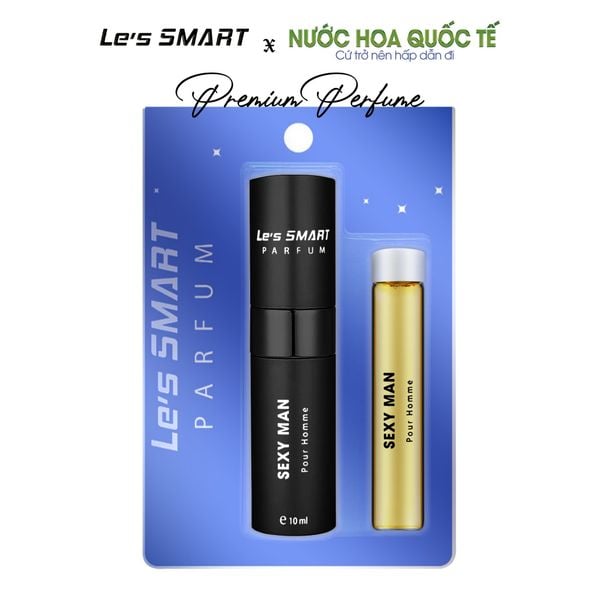 Nước hoa THỎI SON nam cao cấp Le's SMART SEXY MAN 10ml (hương tương tự Versace Pour Homme)