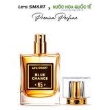 Nước hoa nam cao cấp Le's SMART BLUE CHANCE N5 50ml (hương tương tự Dior & Sauvace)