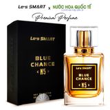 Nước hoa nam cao cấp Le's SMART BLUE CHANCE N5 50ml (hương tương tự Dior & Sauvace)