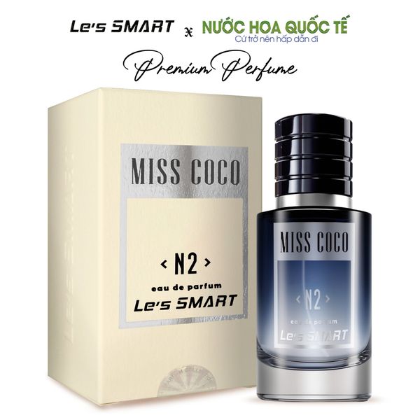 Nước hoa nữ cao cấp Le's SMART MISS COCO N2 30ml (hương tương tự Coco Mademoiselle By Chanel)