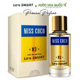 Nước hoa nữ cao cấp Le's SMART MISS COCO N3 50ml (hương tương tự Dior)