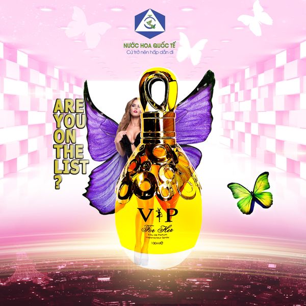 Nước Hoa Nữ Les Frénchisés VIP FOR HER 100ml (2 phiên bản mùi hương Dior & Gonia)