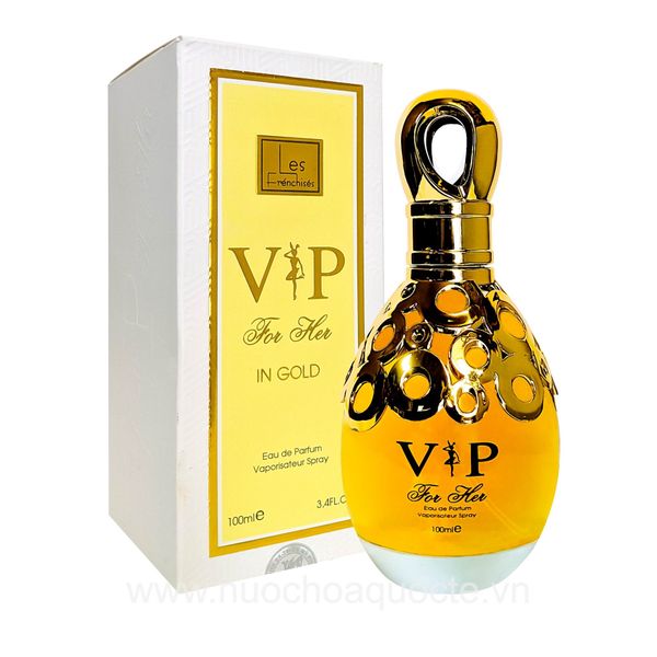 Nước Hoa Nữ Les Frénchisés VIP FOR HER 100ml (2 phiên bản mùi hương Dior & Gonia)