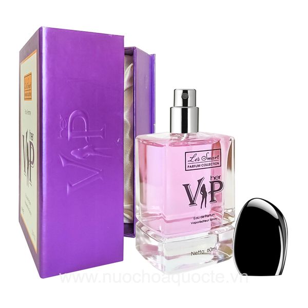 Nước Hoa Nữ Cao Cấp Le's Smart VIP HER 60ml (gốc hương Good Girl & Sabastine Super)
