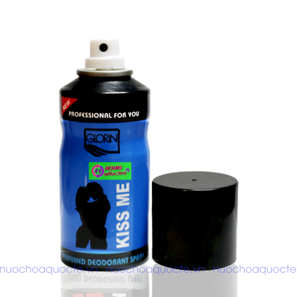 Xịt khử mùi nam nữ GLORIN 150ML hương nước hoa châu Âu