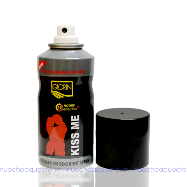 Xịt khử mùi nam nữ GLORIN 150ML hương nước hoa châu Âu