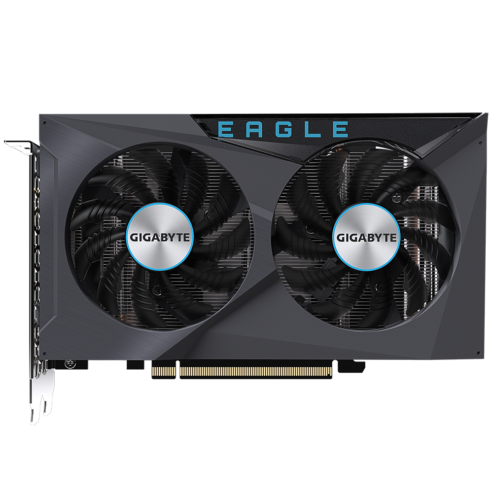 GIGABYTE Radeon RX 6500 XT EAGLE 4G (GV-R65XTEAGLE-4GD)