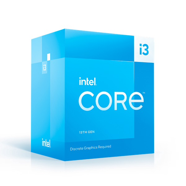 Bộ vi xử lý Intel Core i3 13100F / 3.4GHz Turbo 4.5GHz / 4 Nhân 8 Luồng / 12MB / LGA 1700