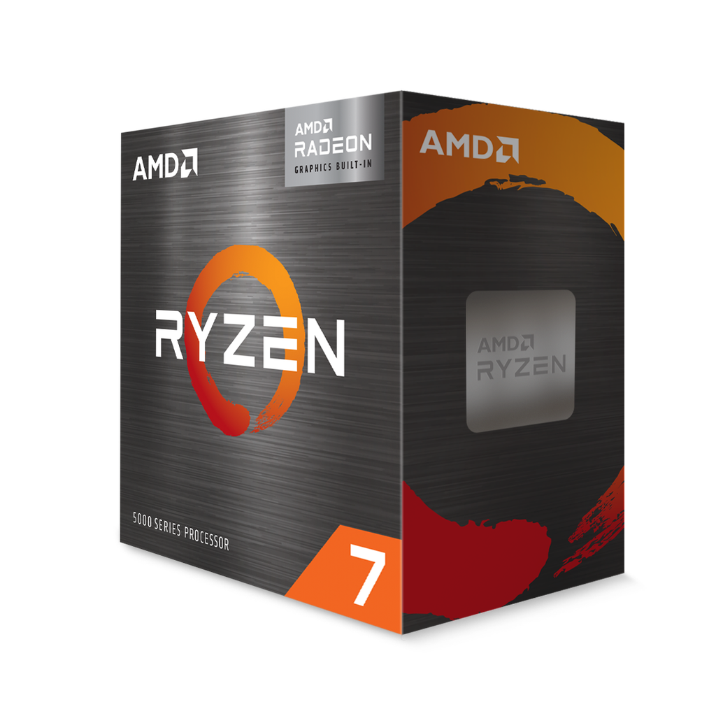 Bộ vi xử lý AMD Ryzen 7 5700G / 3.8GHz Boost 4.6GHz / 8 nhân 16 luồng / 16MB / AM4