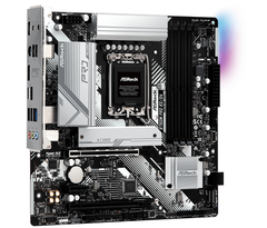 Bo mạch chủ Asrock B760M Pro RS (Intel B760, LGA1700, 4x DDR5 192GB, Micro ATX)