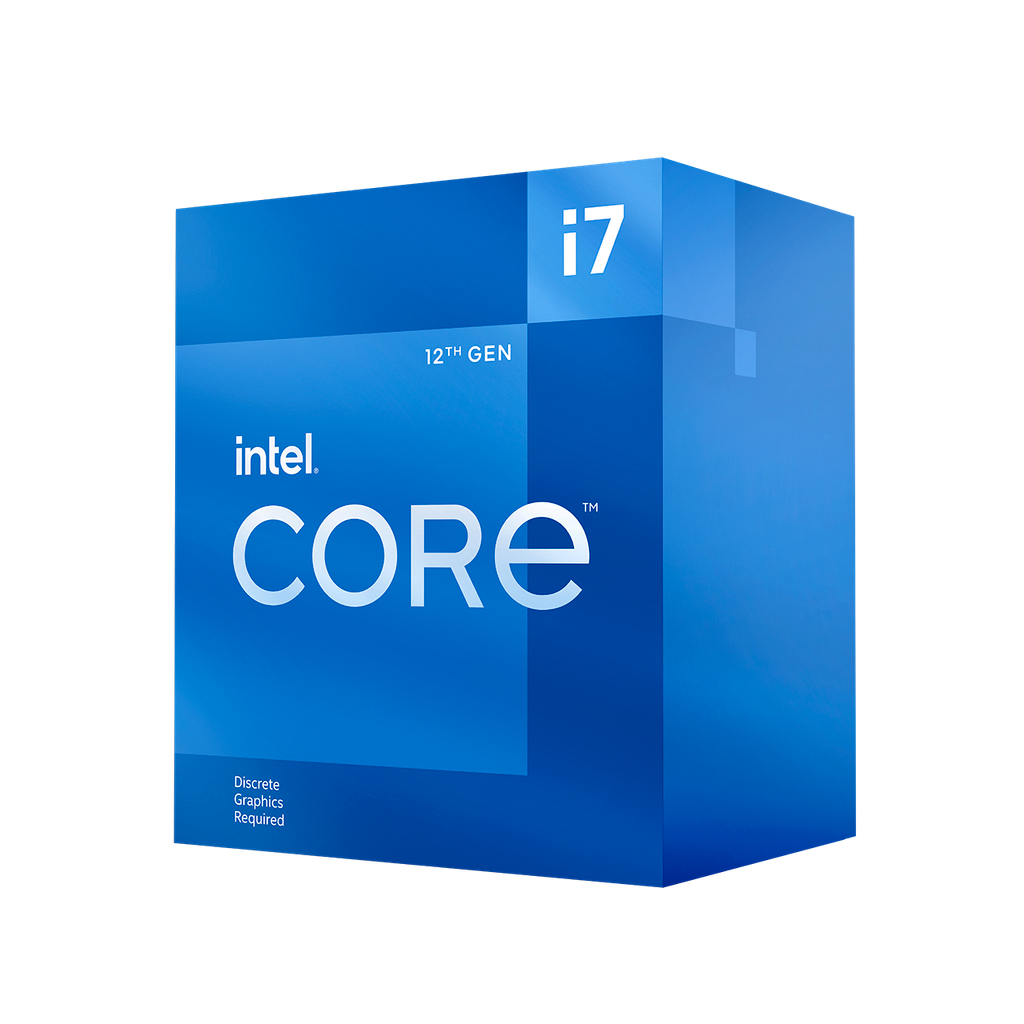 Bộ vi xử lý Intel Core i7 12700F / 2.1GHz Turbo 4.9GHz / 12 Nhân 20 Luồng / 25MB / LGA 1700